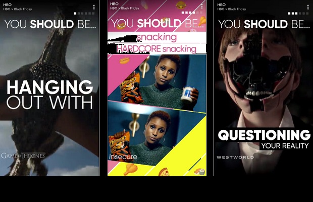 Asos and HBO trial new Snapchat promoted stories with Black Friday  campaigns
