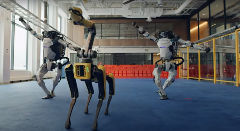 Boston Dynamics Robots Dance In The New Year - Netimperative