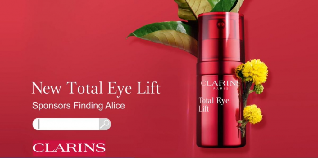 Clarins sponsors new ITV programme Finding Alice